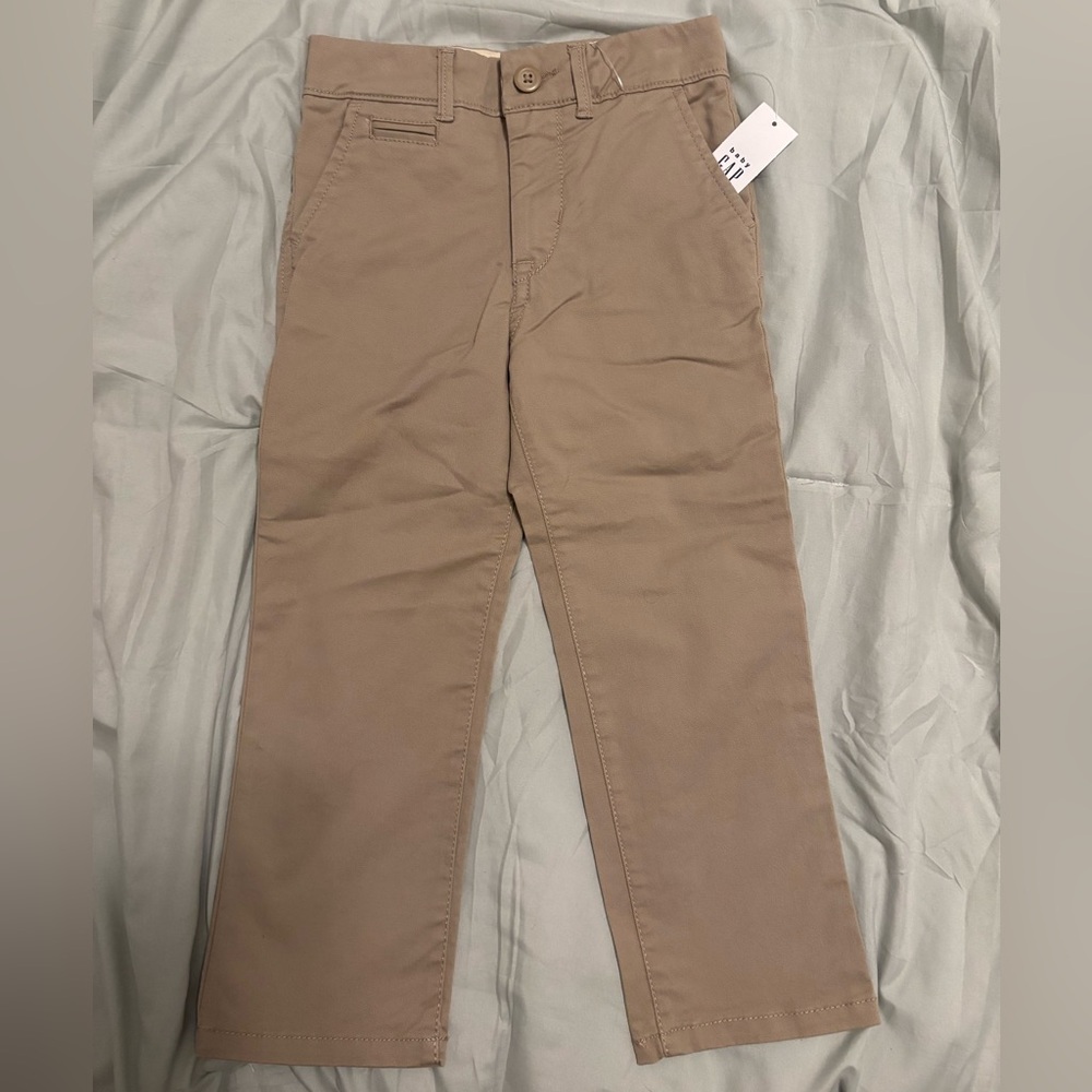 GAP khaki pants 4T Boys NWT Adjustable Waist